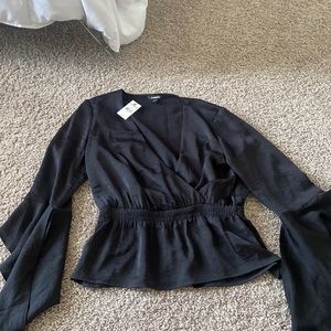 Express black blouse